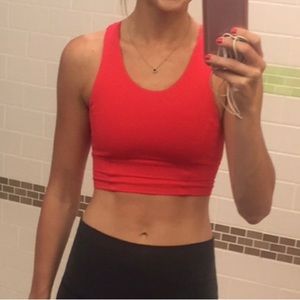 Red Lululemon Sports Bra!